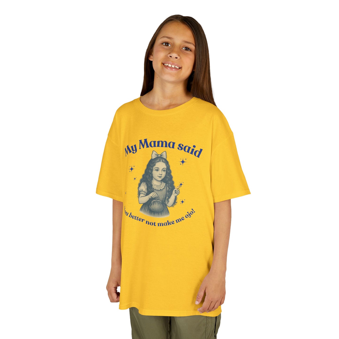Kids Tee - Fun Hispanic Cultural Belief About Ojo Print