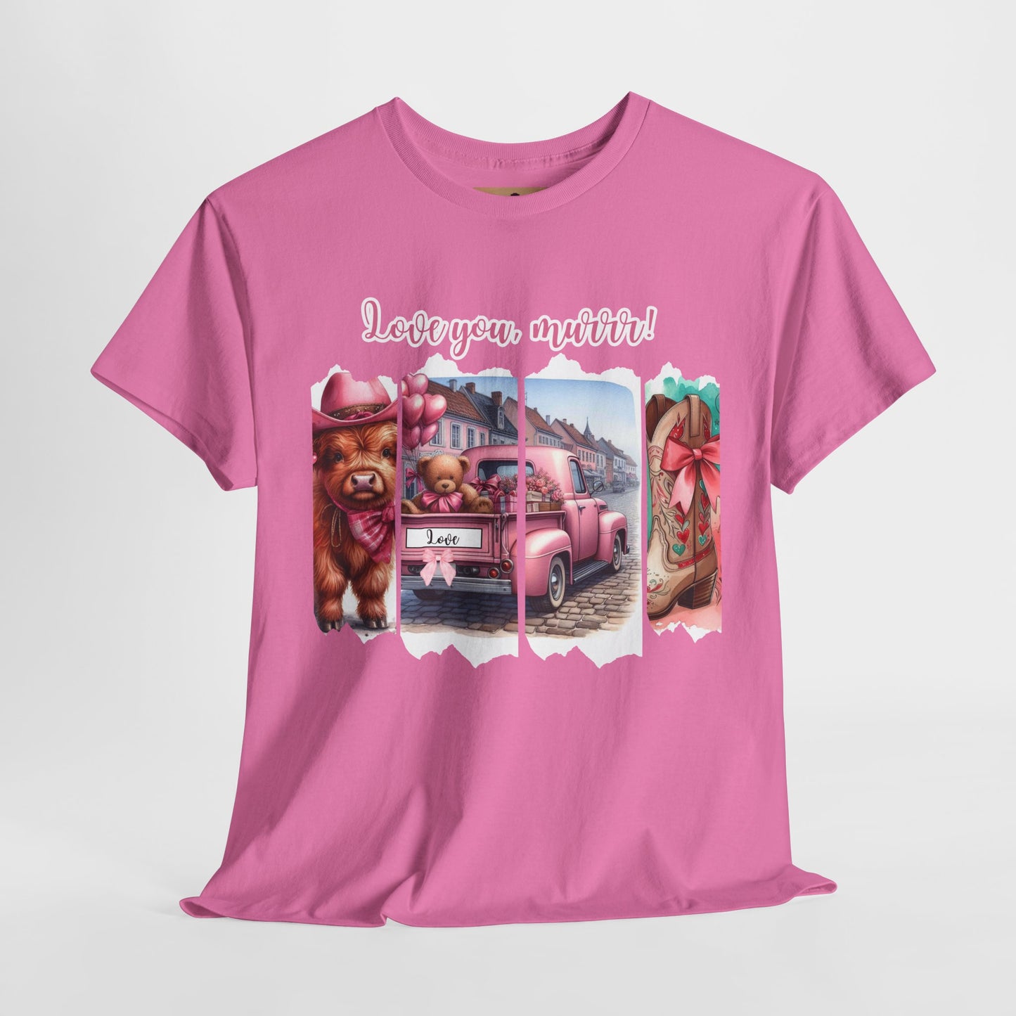 Cute I Love You Murrr Unisex Tee