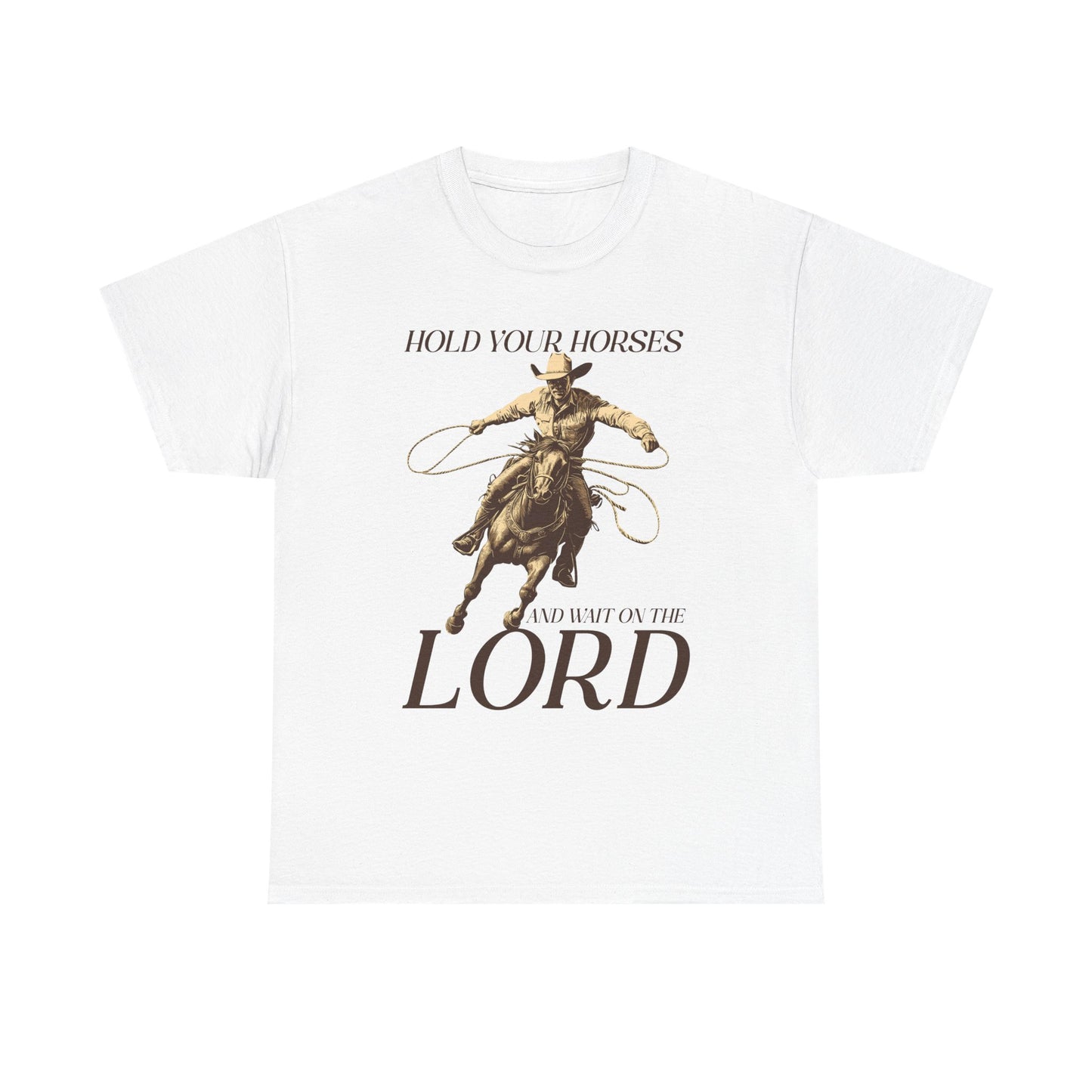 Western Faith Tee, Cowboy Shirt, Rustic T-Shirt, Inspirational Gift, Christian Apparel, Cowboy Lover Gift