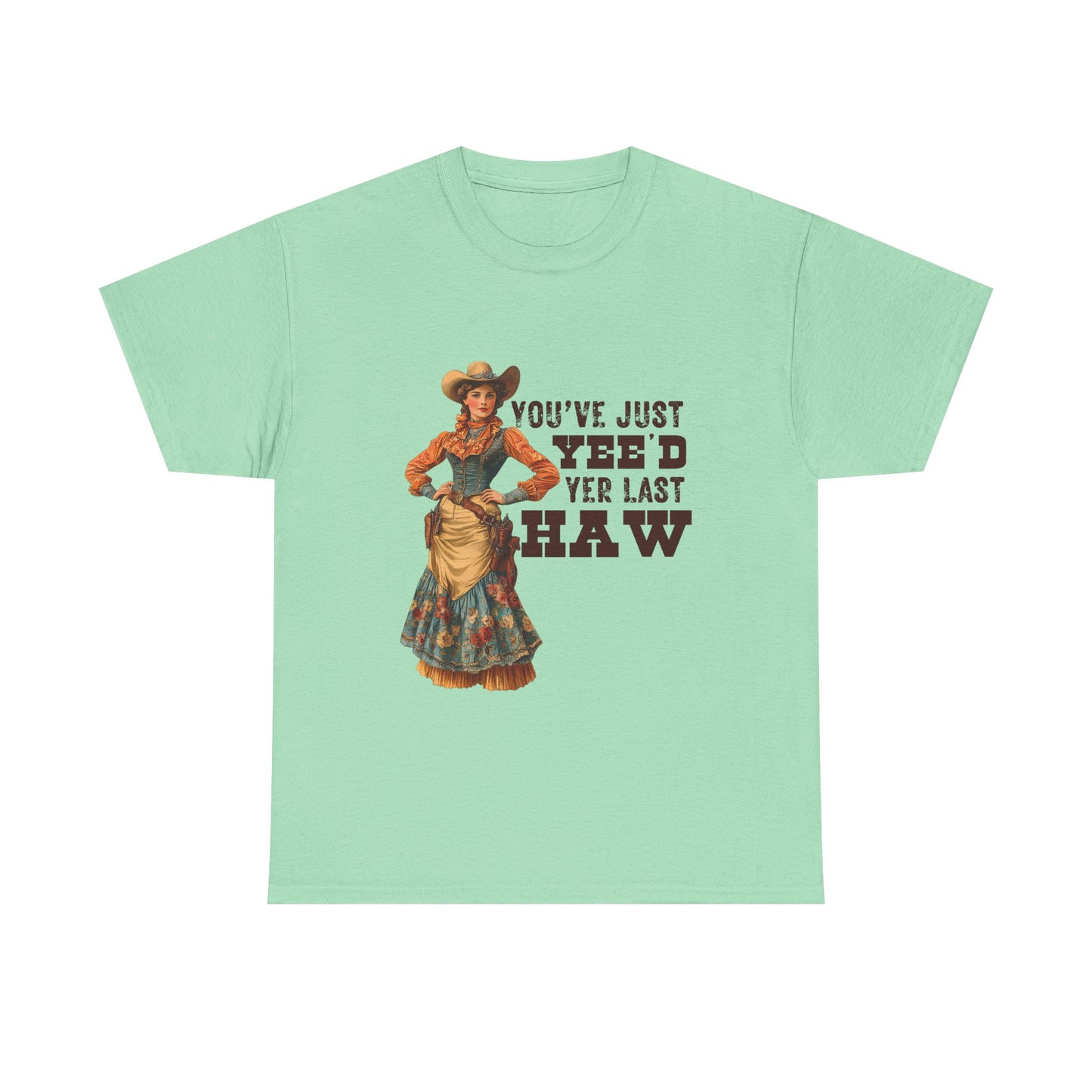 Yee Haw Vintage Western Unisex Tee