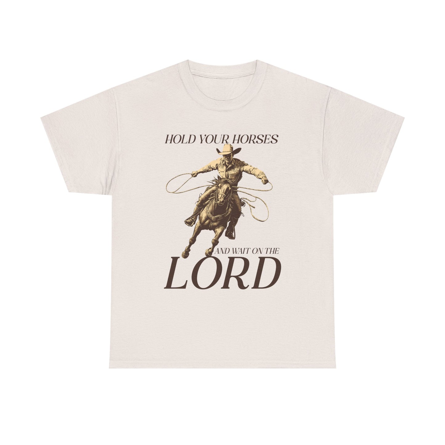 Western Faith Tee, Cowboy Shirt, Rustic T-Shirt, Inspirational Gift, Christian Apparel, Cowboy Lover Gift