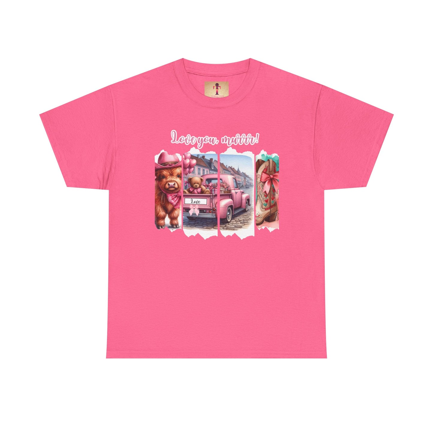 Cute I Love You Murrr Unisex Tee