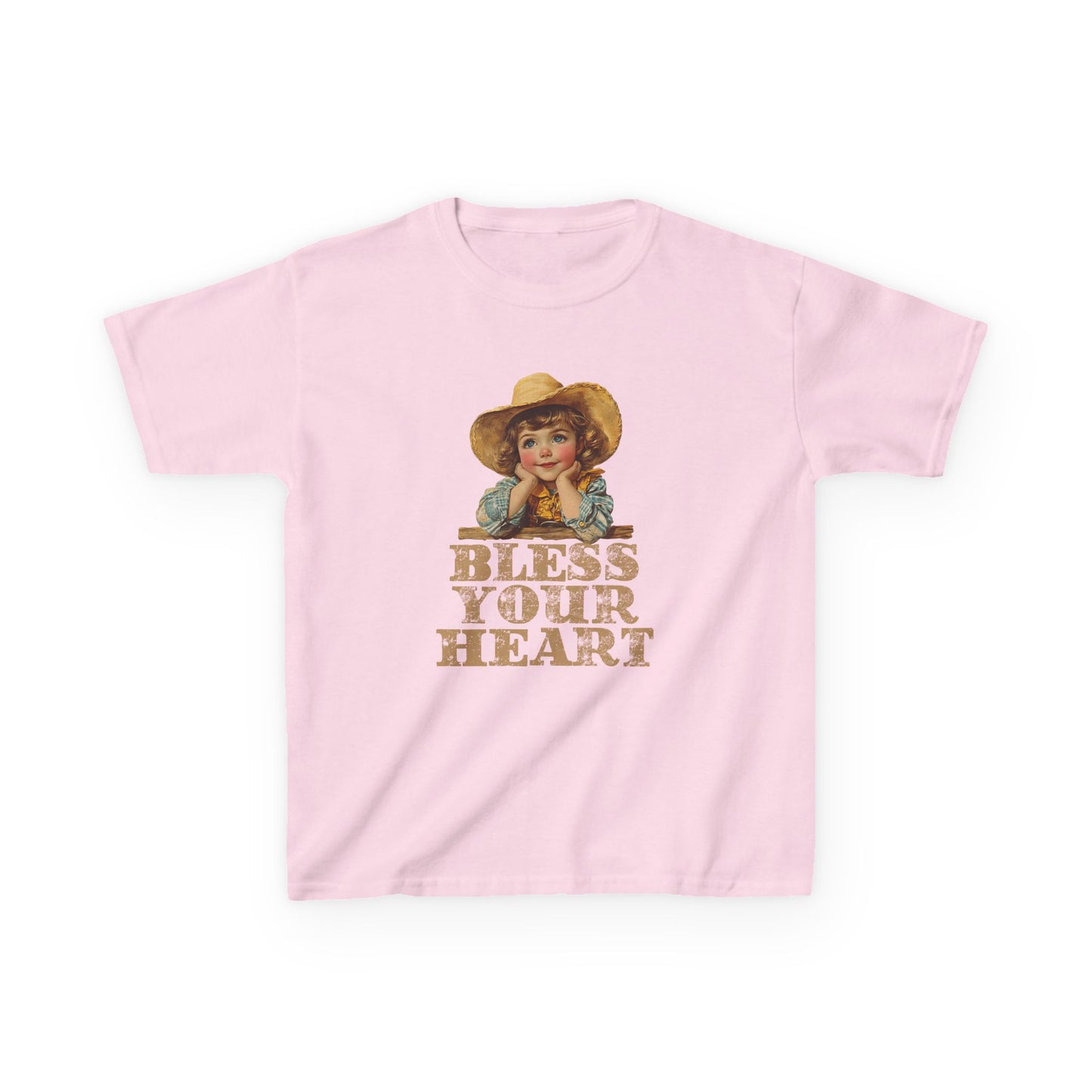 Vintage Girls Bless Your Heart Tee