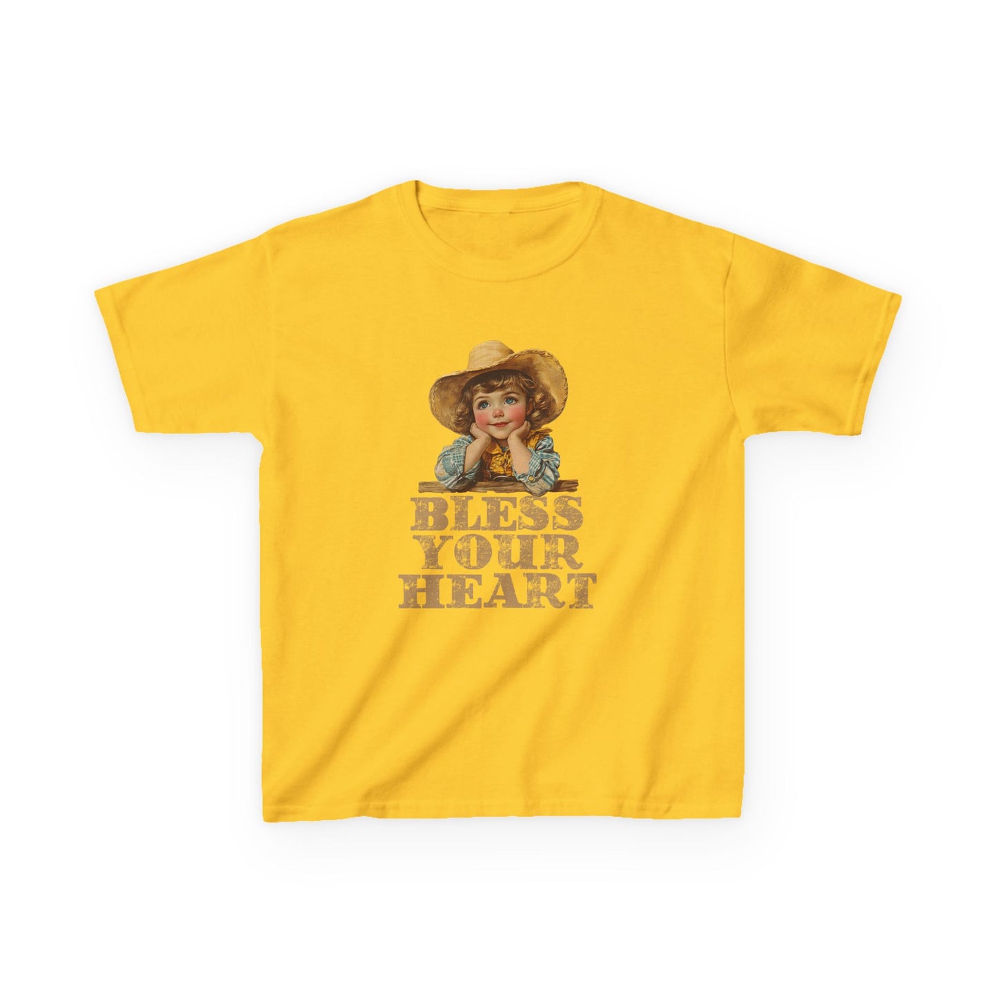 Vintage Girls Bless Your Heart Tee