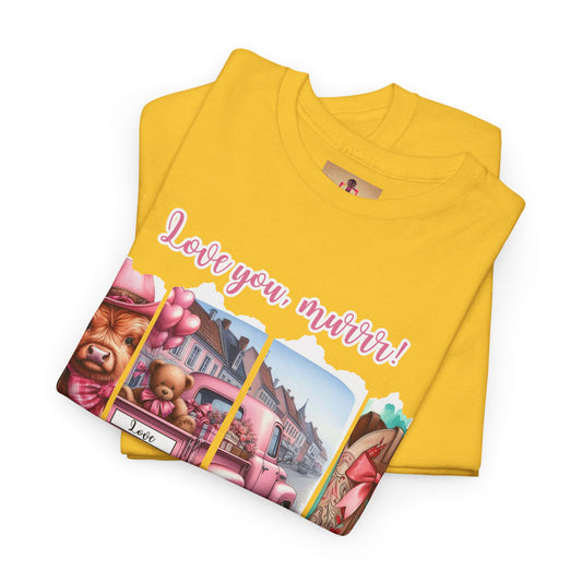 Cute I Love You Murrr Unisex Tee