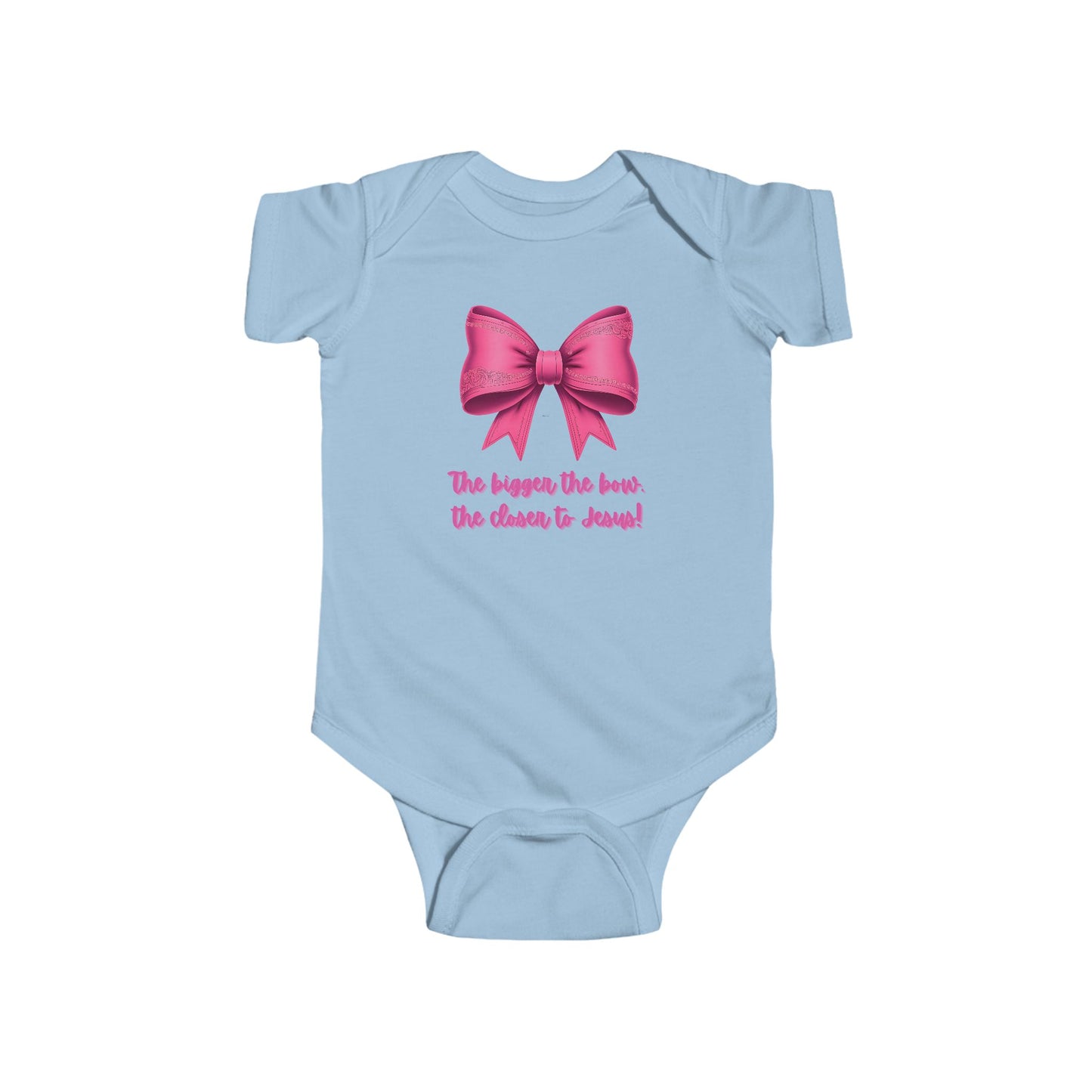 Funny Bow Infant Bodysuit
