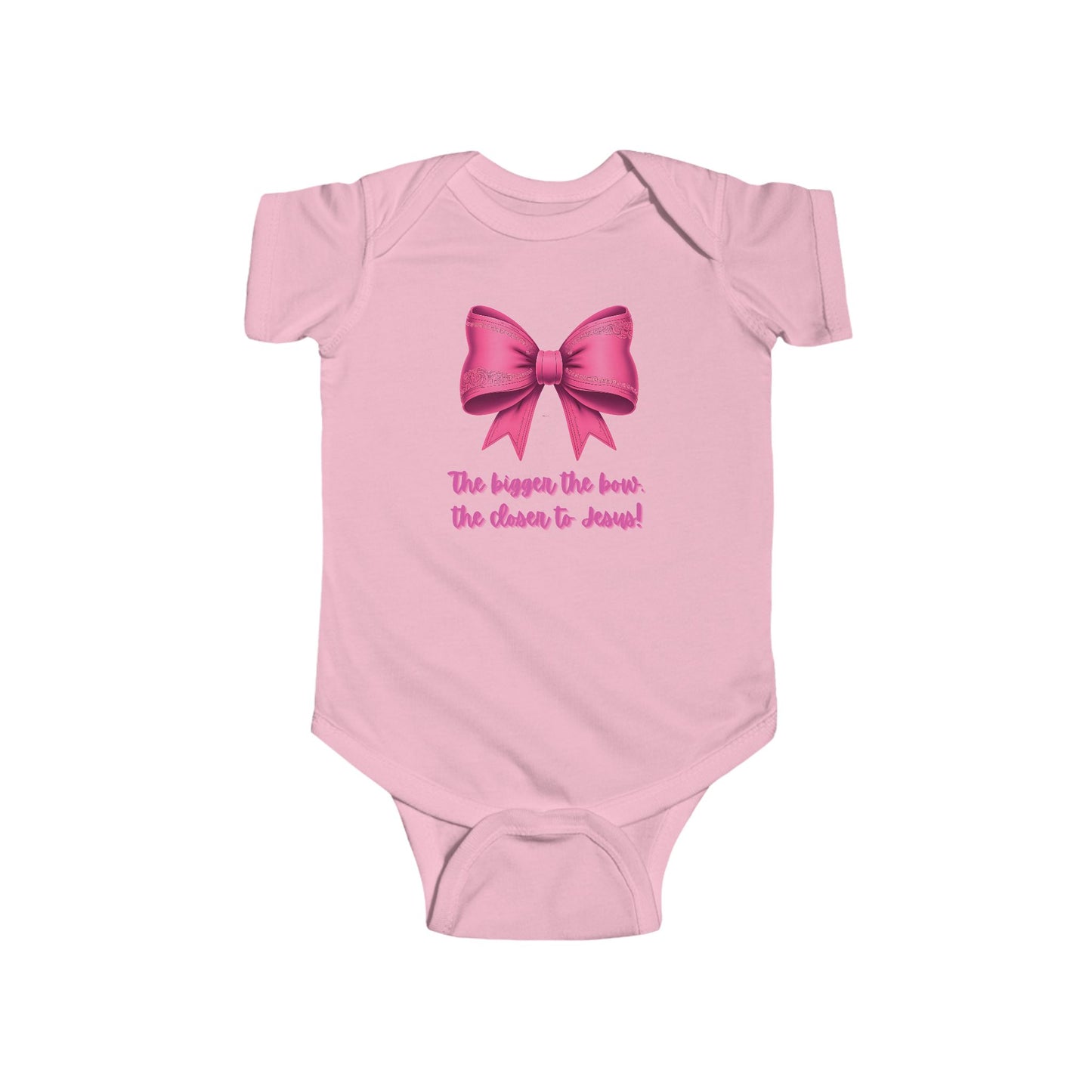 Funny Bow Infant Bodysuit