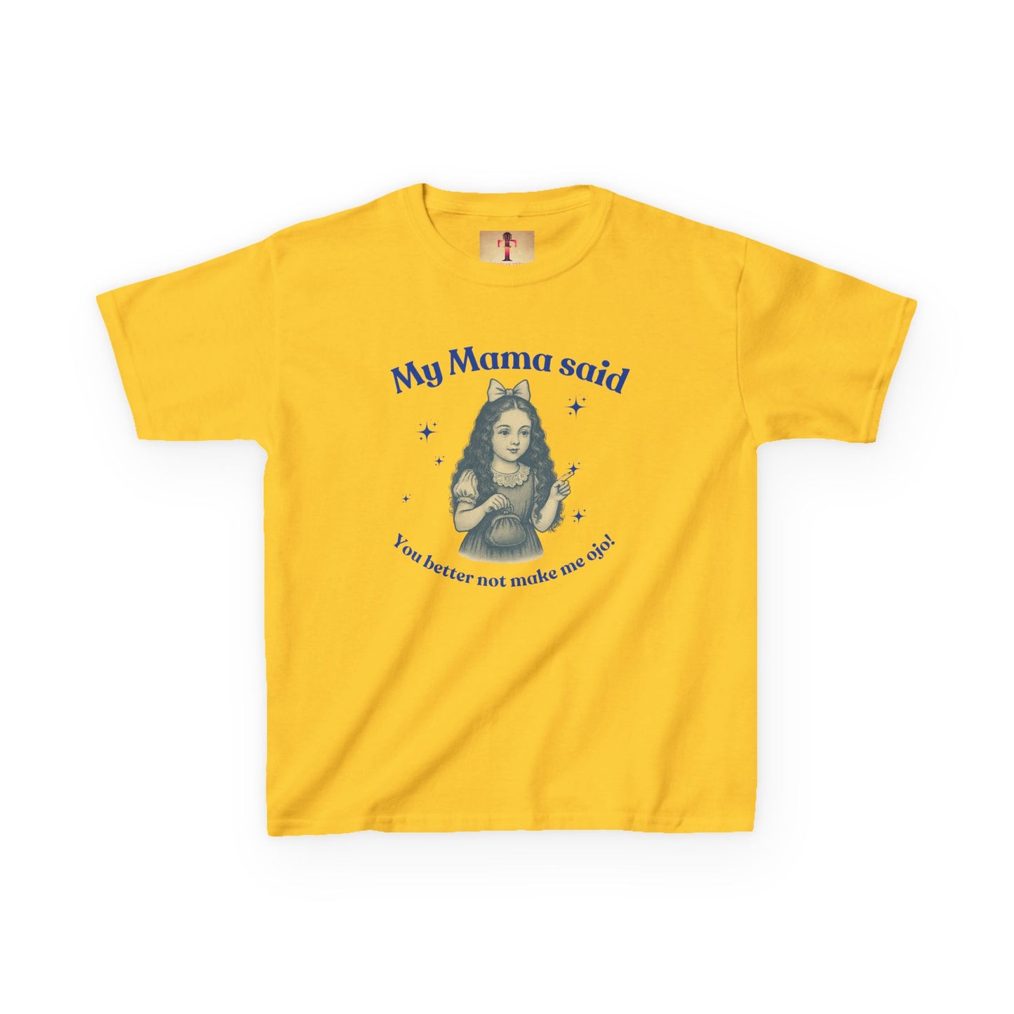 Kids Tee - Fun Hispanic Cultural Belief About Ojo Print