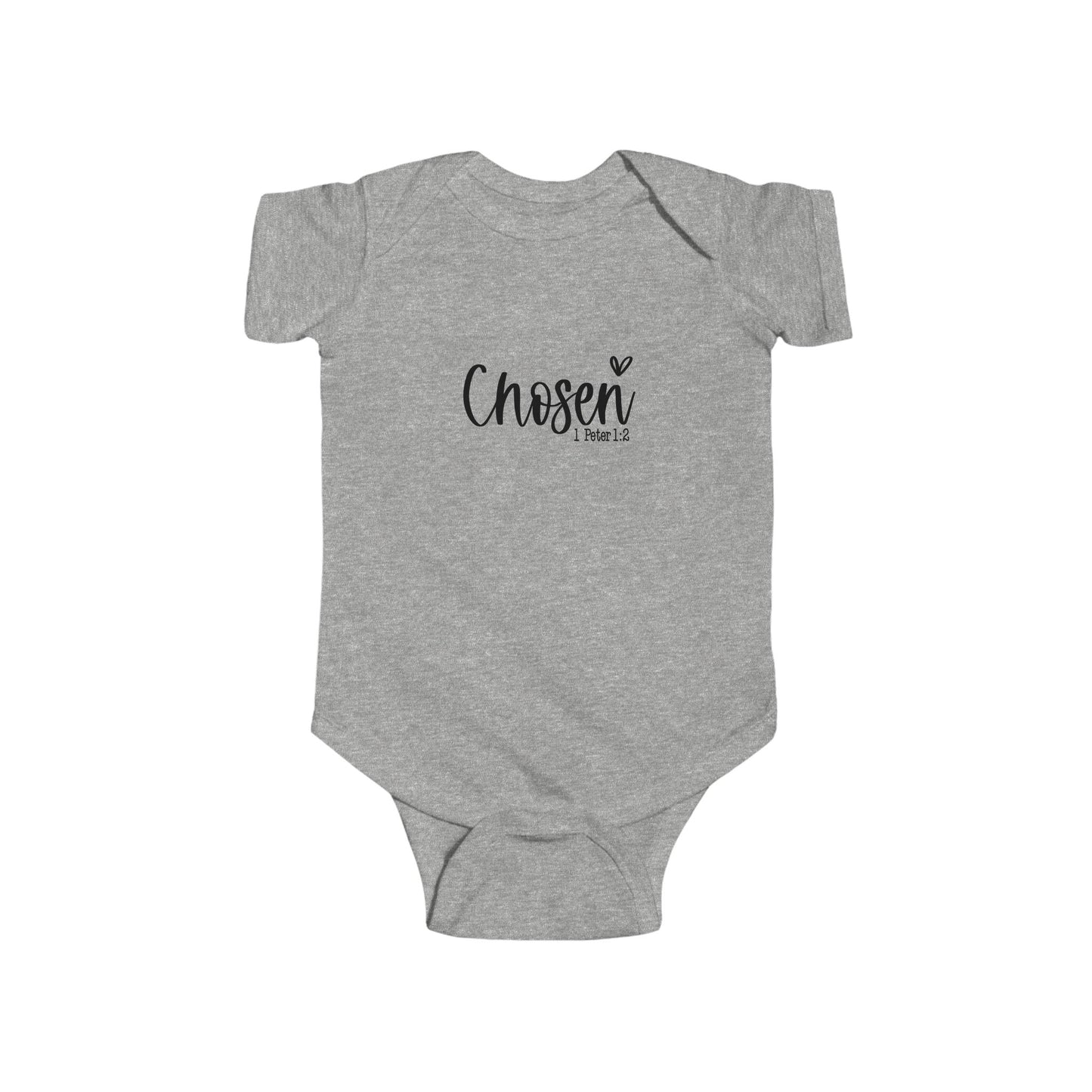 Chosen Infant Bodysuit - Cute Baby Shower Gift, Newborn Essentials, Playful Outfit, Gender Neutral Baby Clothing, Personalized Baby Gift