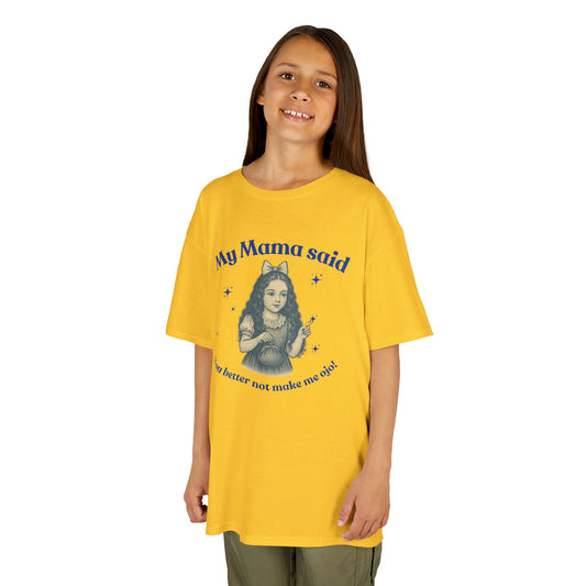 Kids Tee - Fun Hispanic Cultural Belief About Ojo Print