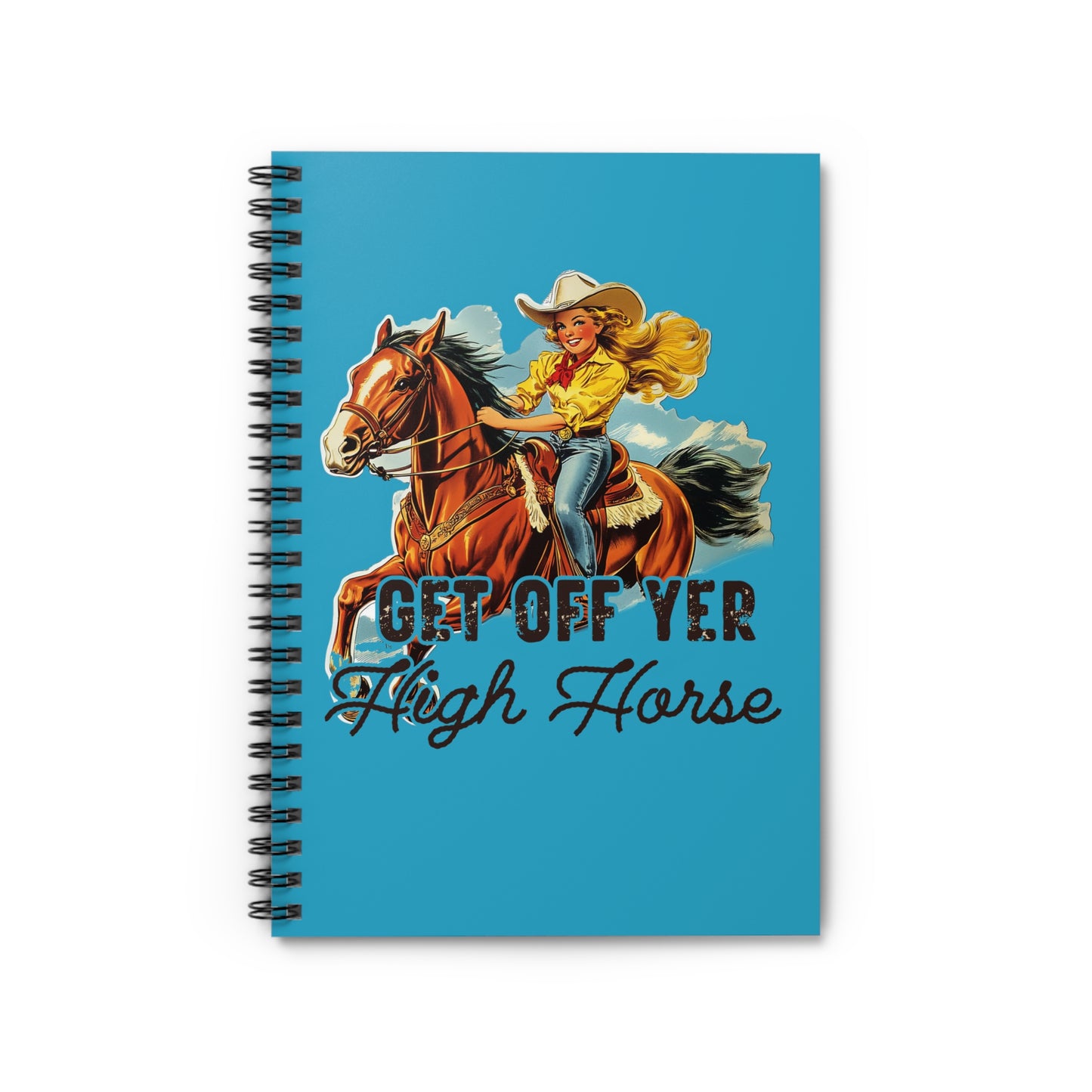 Cowgirl Motivational Notebook