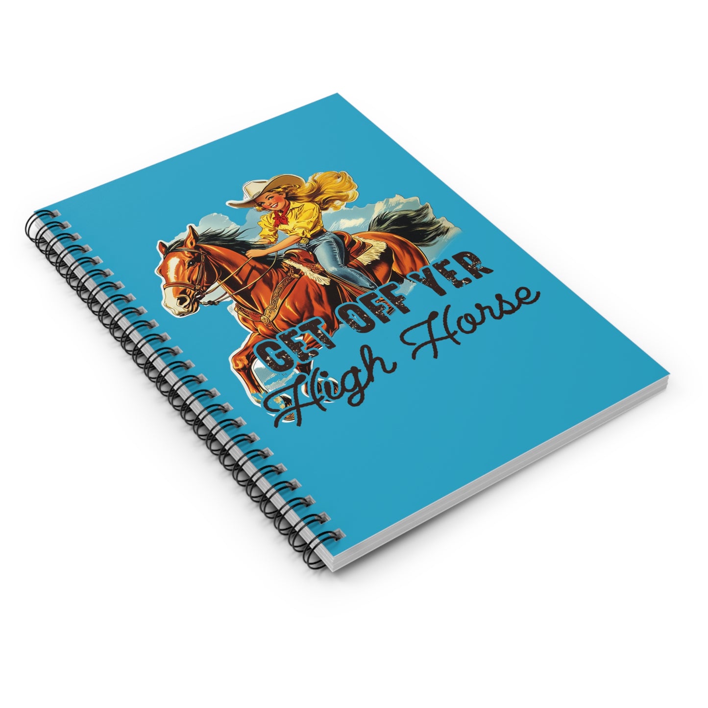 Cowgirl Motivational Notebook