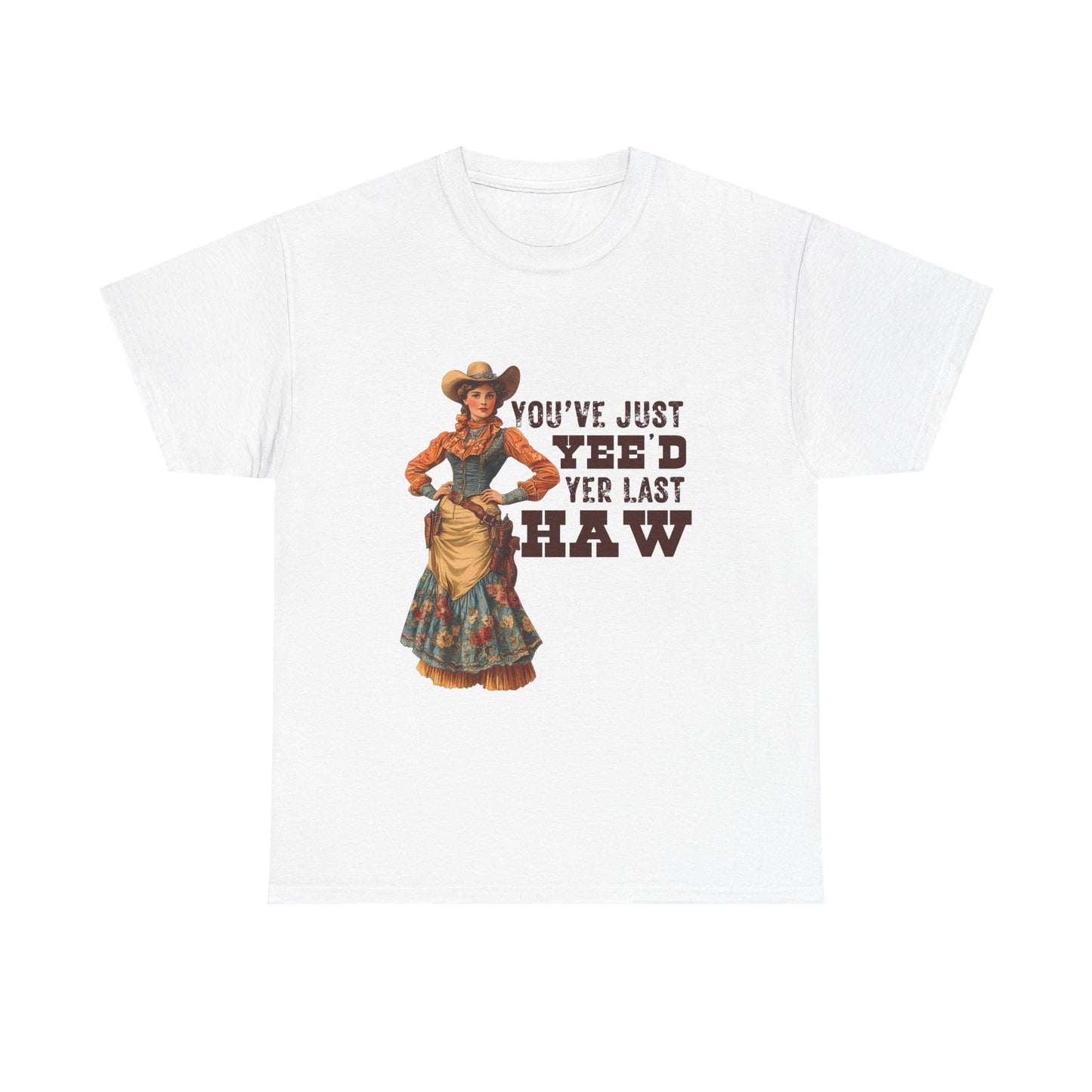 Yee Haw Vintage Western Unisex Tee