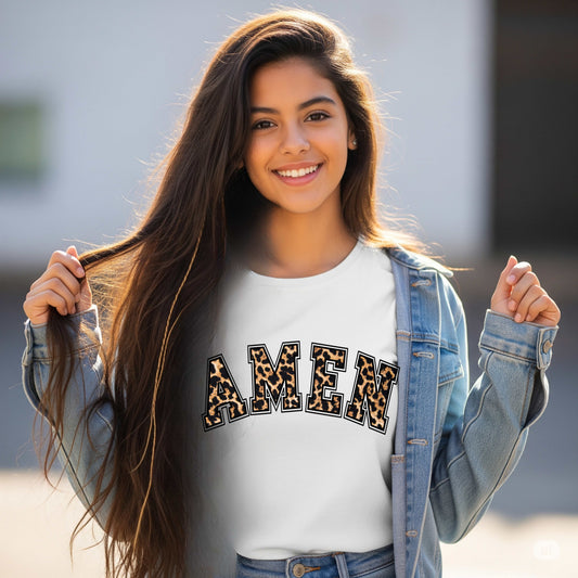 Religious Unisex Tee - Amen Design