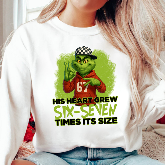 Six Seven Graphic Sweatshirt — Fun Trending Design