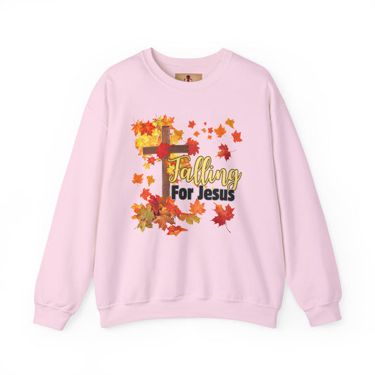 Christian Sweatshirt Falling For Jesus