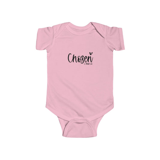Chosen Infant Bodysuit - Cute Baby Shower Gift, Newborn Essentials, Playful Outfit, Gender Neutral Baby Clothing, Personalized Baby Gift
