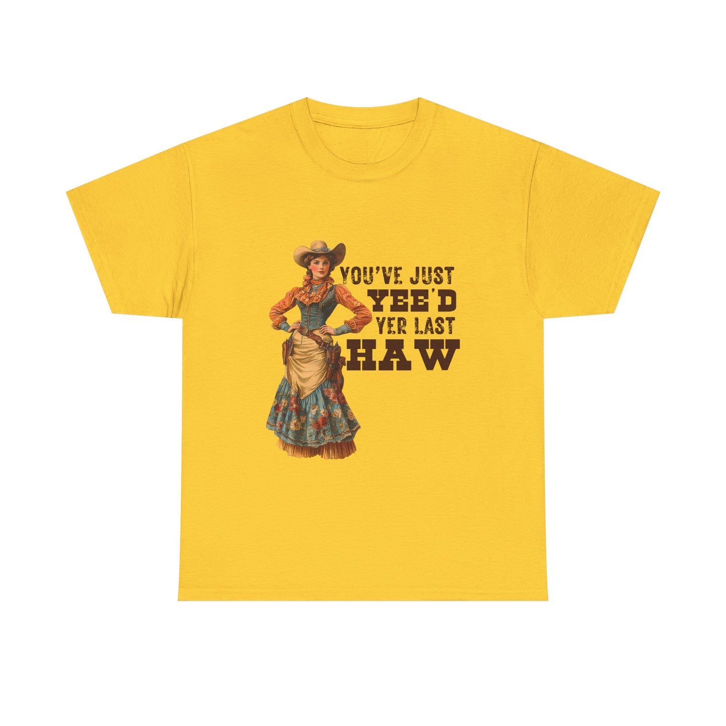 Yee Haw Vintage Western Unisex Tee