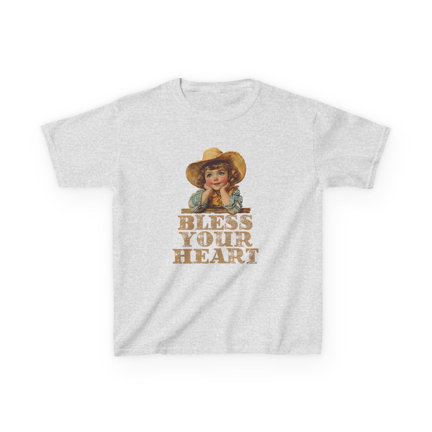 Vintage Girls Bless Your Heart Tee